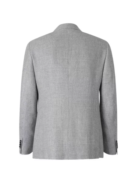 Geacă Zegna cu model pepito gri