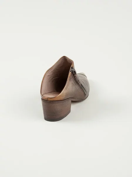 Papuci tip mules Settima bronz
