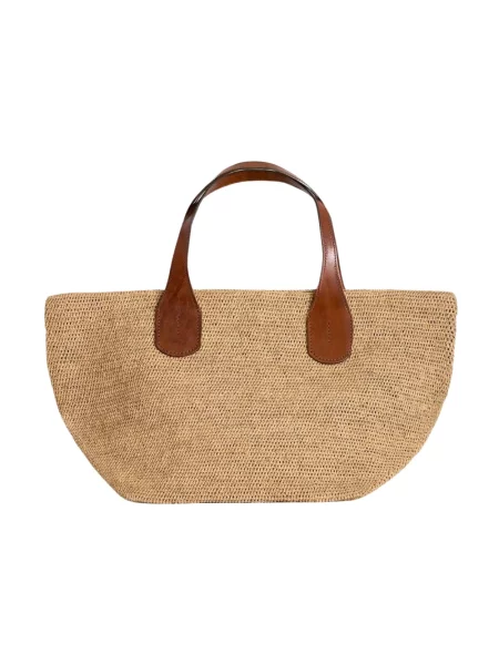 Torba plażowa Ibeliv beżowa