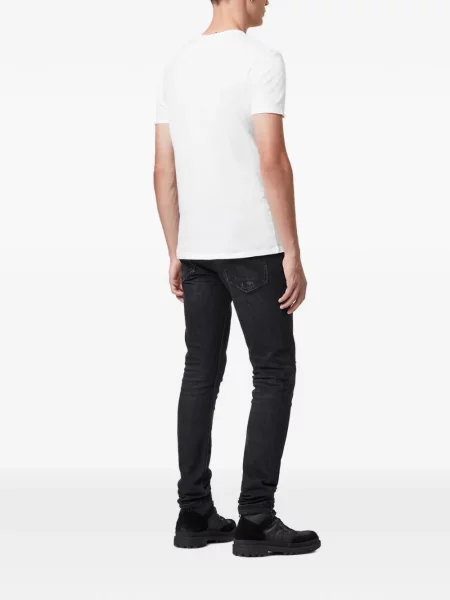 Tricou Allsaints cu decolteu rotund alb