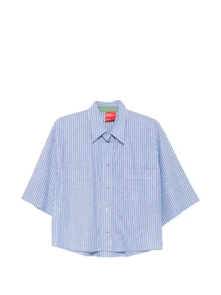 Koszula w paski Merci w paski niebieska