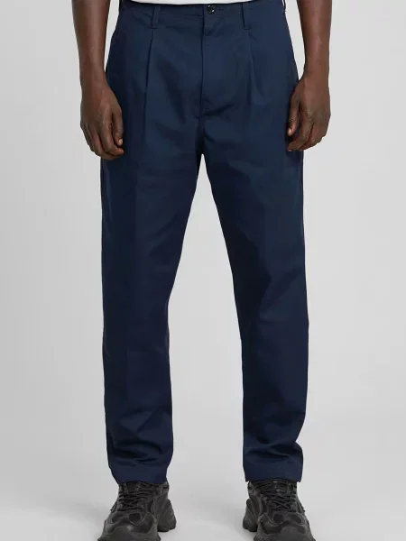 Плісировані штани G-star Raw сині