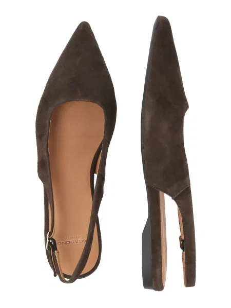 Vagabond Shoemakers balerinke semišaste HERMINE rjava