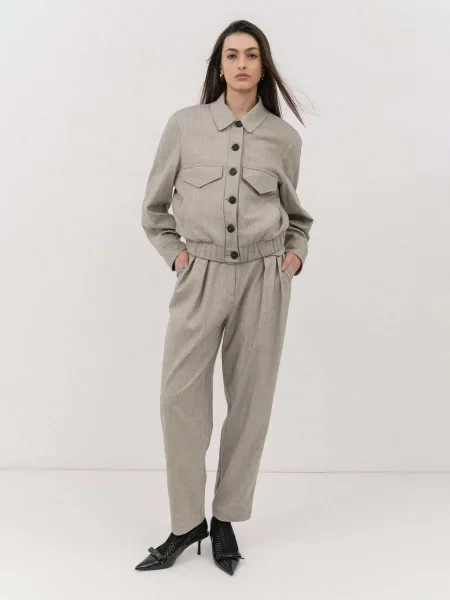 Pantaloni bej