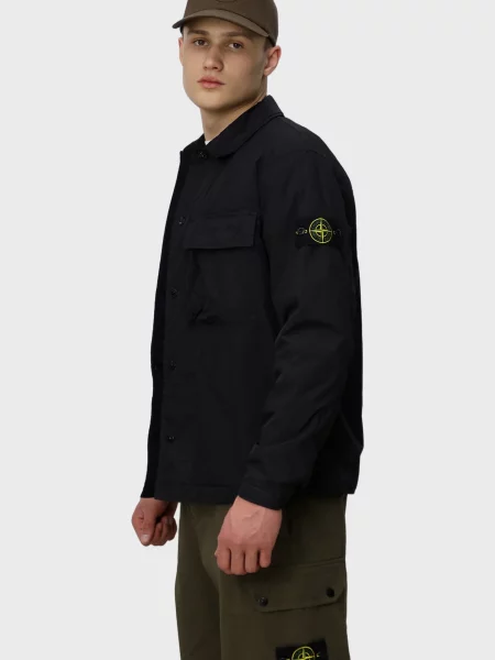 Куртка Stone Island с камнями черная