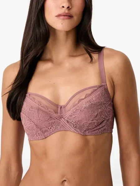 Sutien Chantelle din dantelă roz