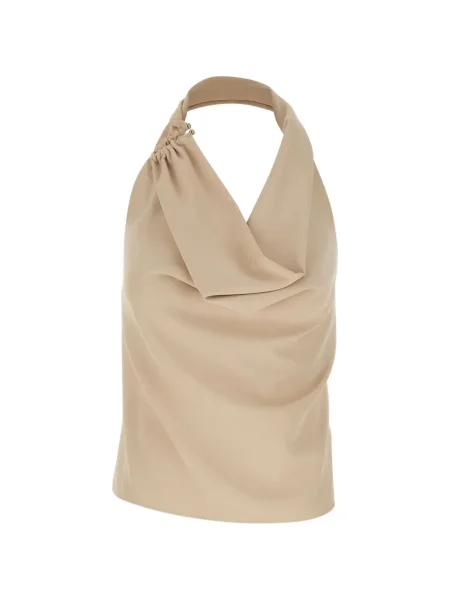 Top Kaos cu gât halter