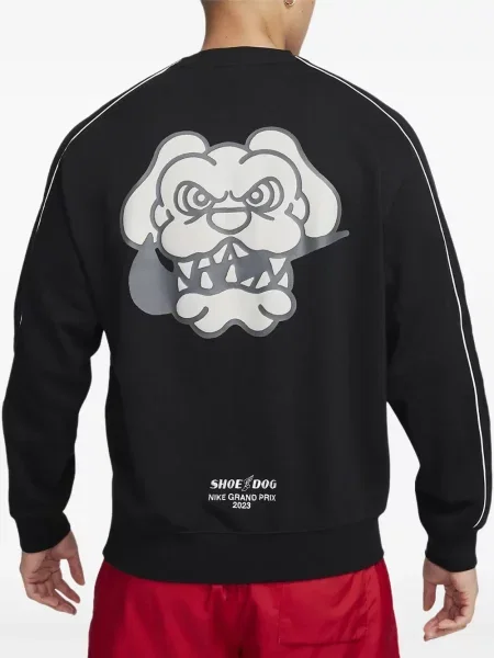 Tricou Nike retro din fleece alb