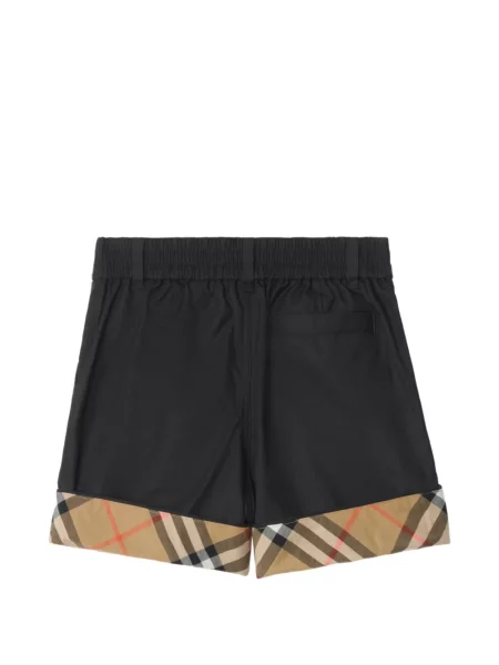 Szorty dziecięce Burberry czarne