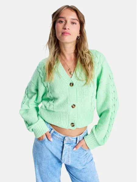 Roxy Cardigan Missing The Sun verde