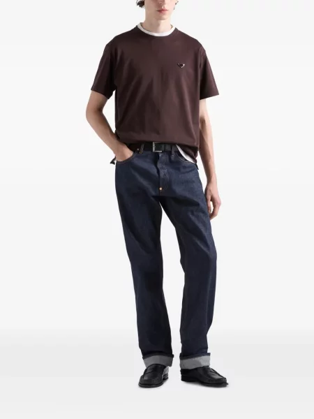 Tricou Prada maro