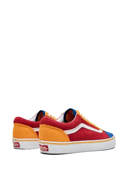 Sneakersy Vans Old Skool sztruksowe czerwone