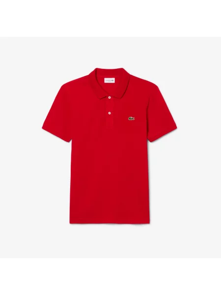 Поло Lacoste красное