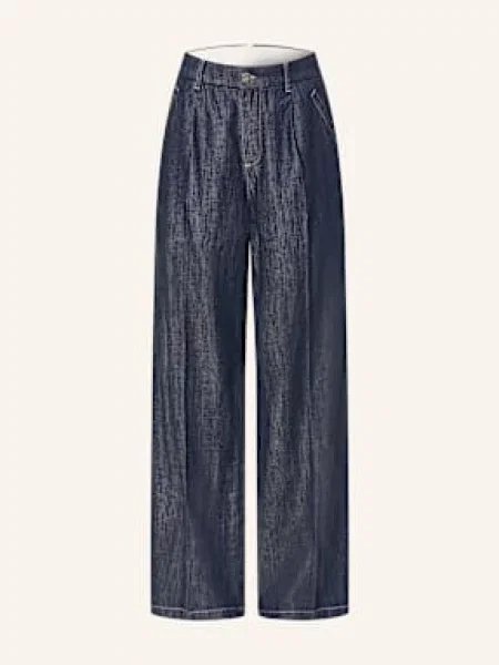 Marc Aurel Spodnie Marlena W Stylu Jeansowym blau niebieskie