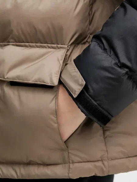 Утепленная куртка The North Face коричневая