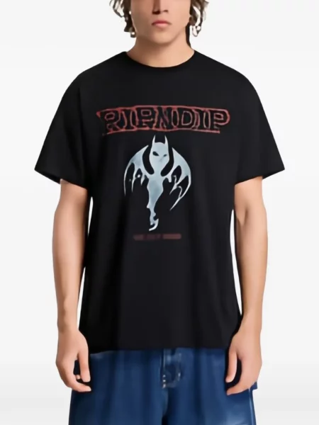 Tričko Ripndip s potiskem černé