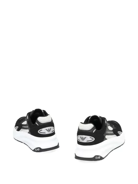 Sneakerși Ea7 Emporio Armani plasă negru