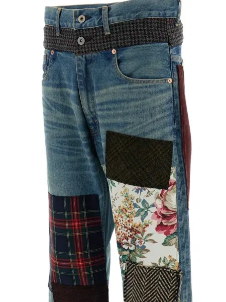 Τζιν Junya Watanabe Man μπλε