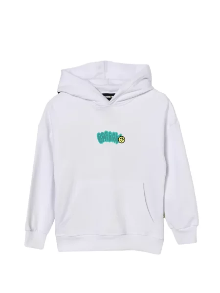 Bluza z kapturem dziecięca Barrow biała