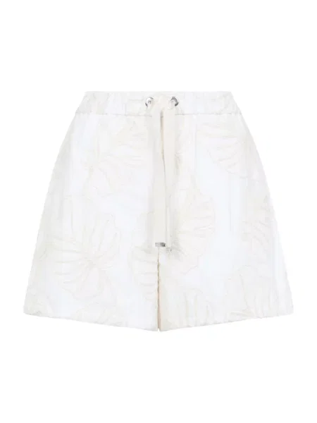 Bermudy Moncler białe