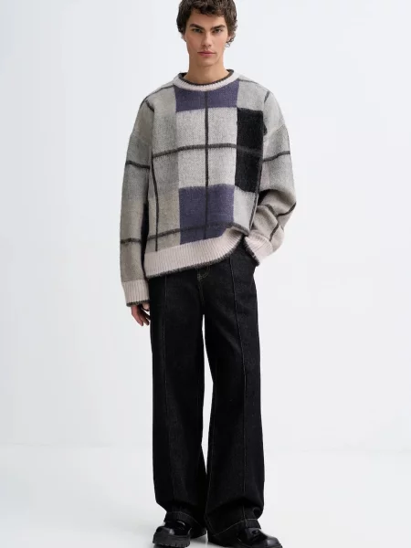 The Ragged Priest sweter szary
