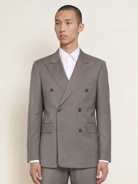 Tiger Of Sweden Oblekové Sako Dbt Extra Slim Fit mud