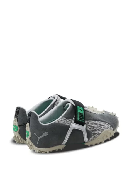 Sneakerși Puma cu bretele gri