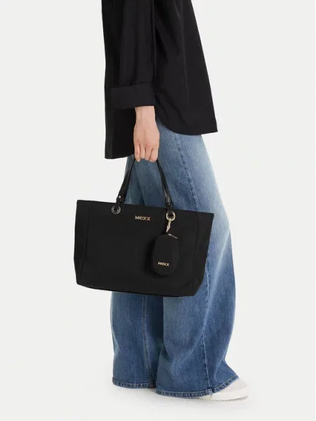 MEXX Ročna torba črna