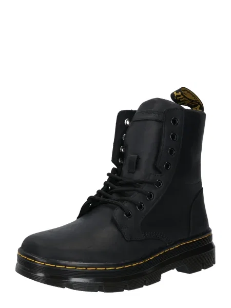 Usnjene casual škornji Dr. Martens črna
