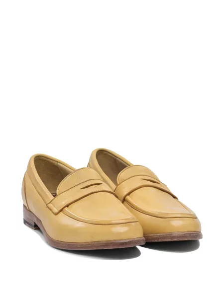 Kožené loafers Sturlini Firenze žluté