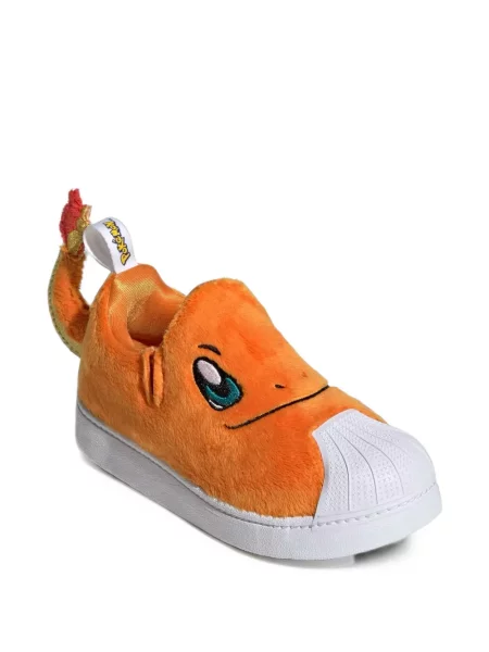 Sneakersy dziecięce Adidas Superstar pomarańczowe