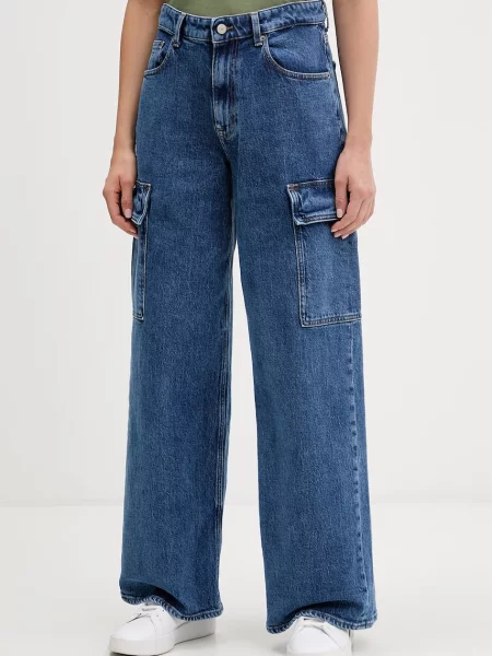 Tommy Jeans jeansy loose niebieskie
