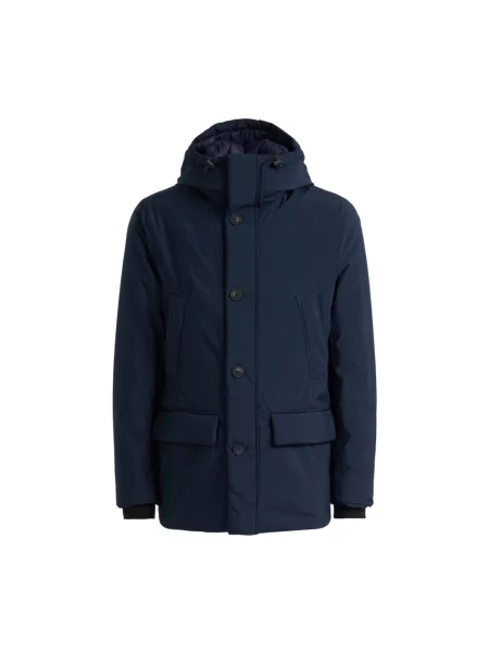Parka Woolrich niebieska