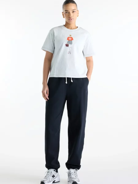 Футболка New Balance біла