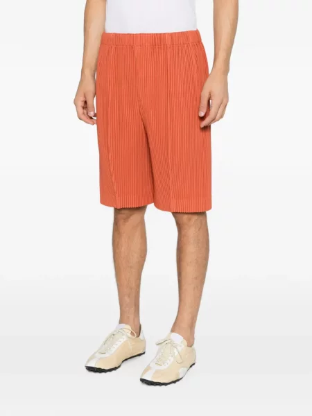 Šortai Homme Plissé Issey Miyake oranžinė