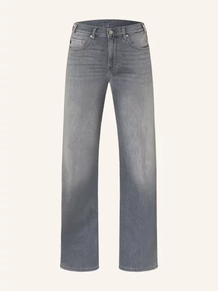Ag Jeans Dżinsy Z Szerokimi Nogawkami grau