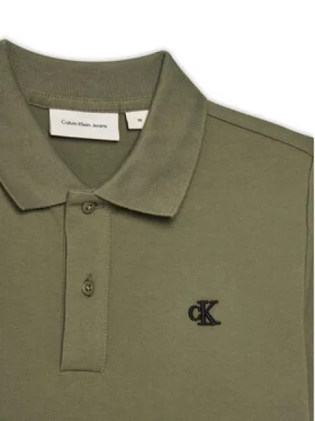 Calvin Klein Jeans Polo marškinėliai Essential D žalia
