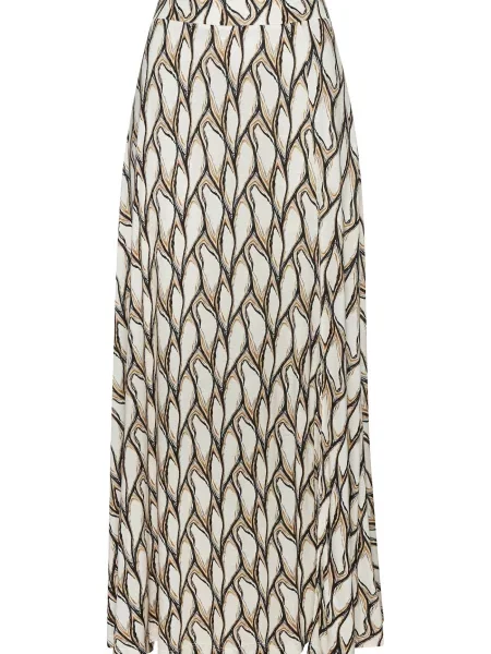 LASCANA Fustă bej / crem / gri negru