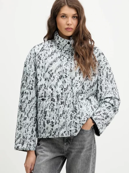 Karl Lagerfeld Jeans geacă de tranzitie oversize albastru