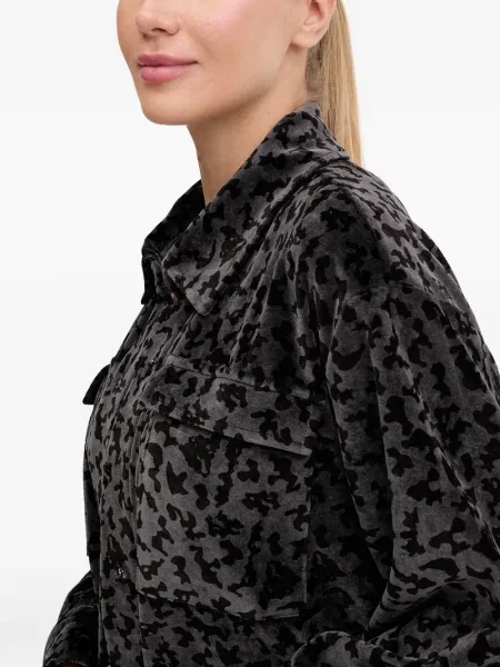 Cămașă Ea7 Emporio Armani gri
