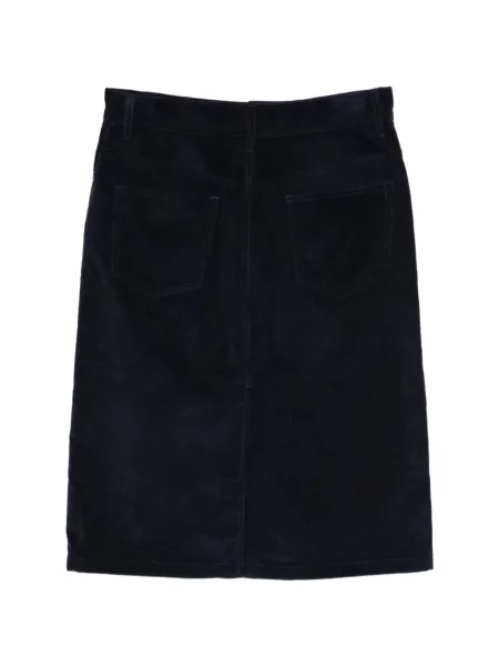 Samt midi-suknja A.p.c. plava