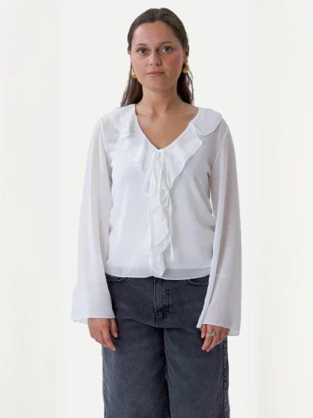 TEESHOPPEN Bluză Alba murdar alb