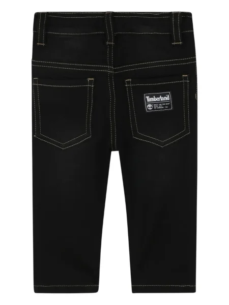 Dětské džíny Timberland černé