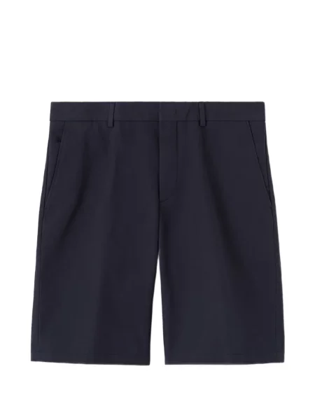 Pantaloni scurți Loro Piana plisate albastru