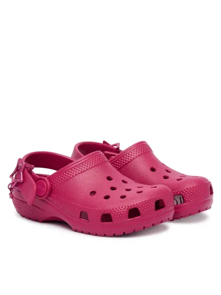 Crocs Natikači Classic Star Buckle Clog roza