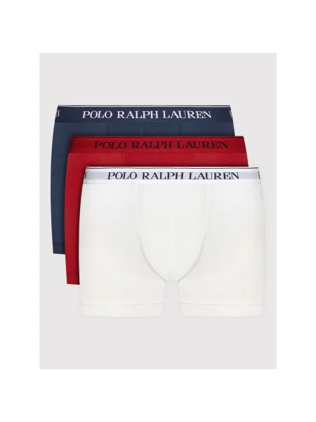 Polo Ralph Lauren Boxer trumpikės nakties mėlyna / raudona balta