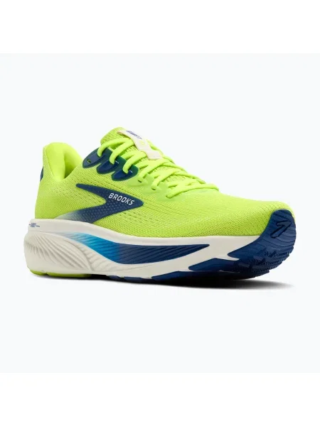 Мъжки маратонки за бягане Brooks Ghost 17 acid lime/navy/white бяло