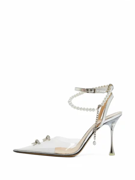 Pantofi cu toc Mach & Mach cu funde