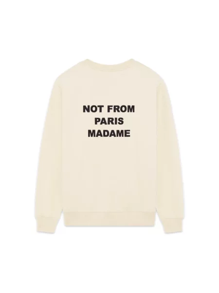 Sweter Drole De Monsieur beżowy