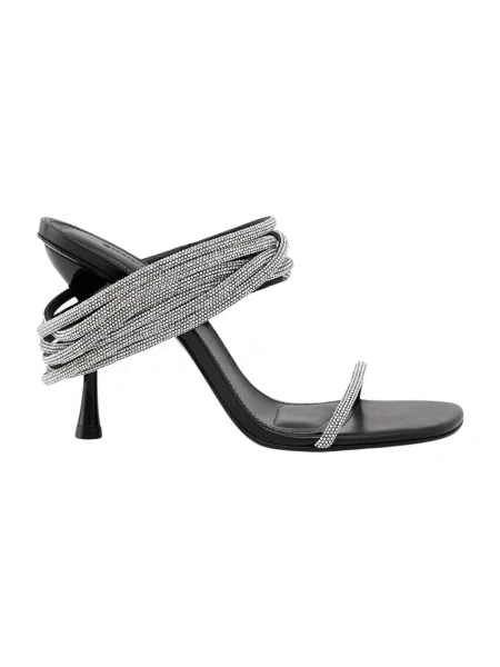 Klapki Simkhai na szpilce czarne